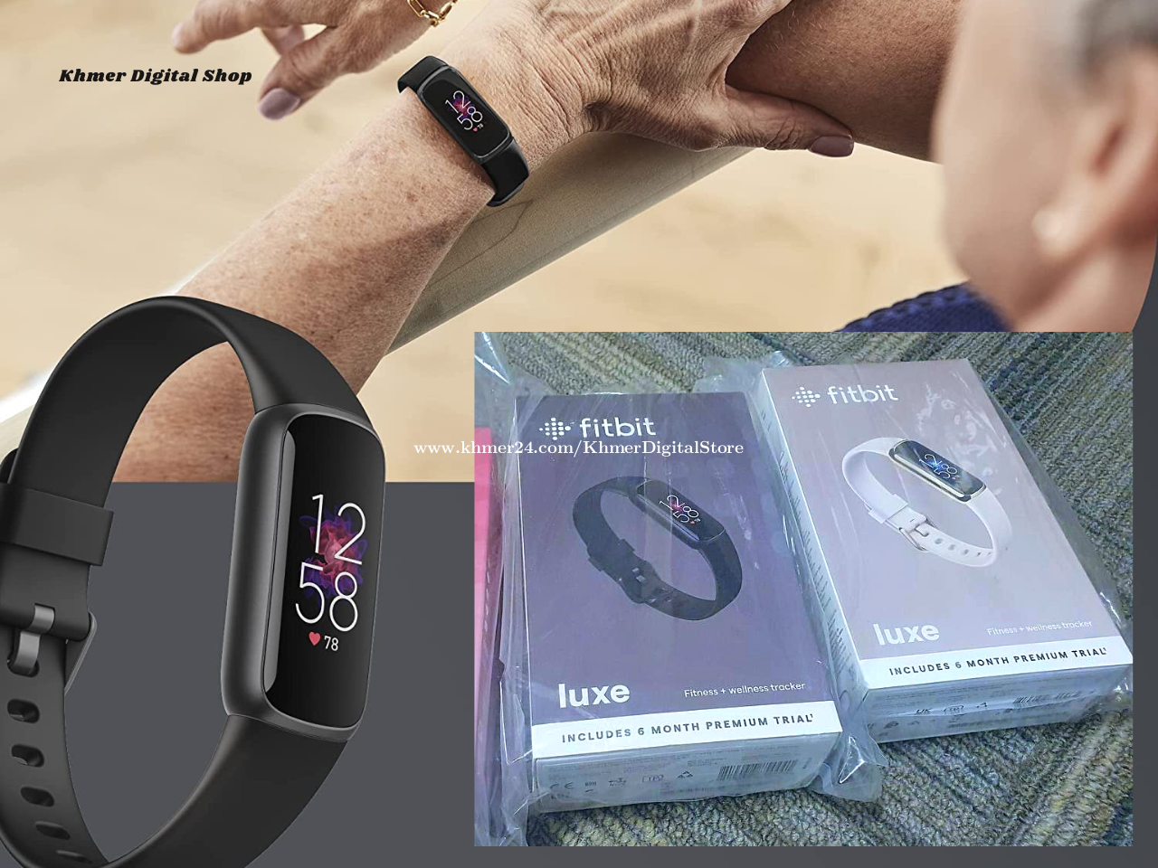 Fitbit LUXE BLACK/GRAPHITE BLACK