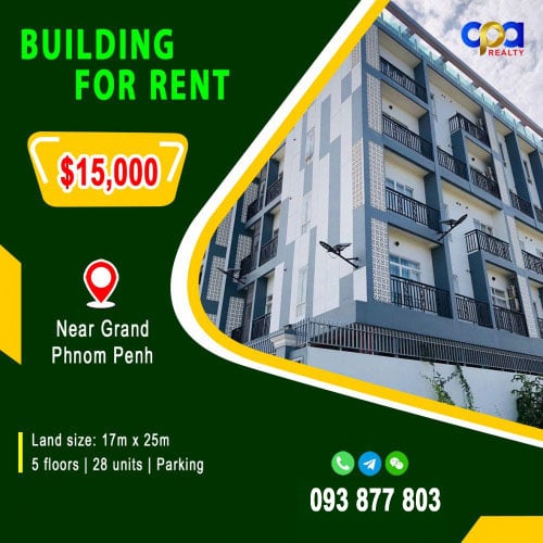 អាគារជួលនៅជិតជីបម៉ុងហ្គ្រេនភ្នំពេញ