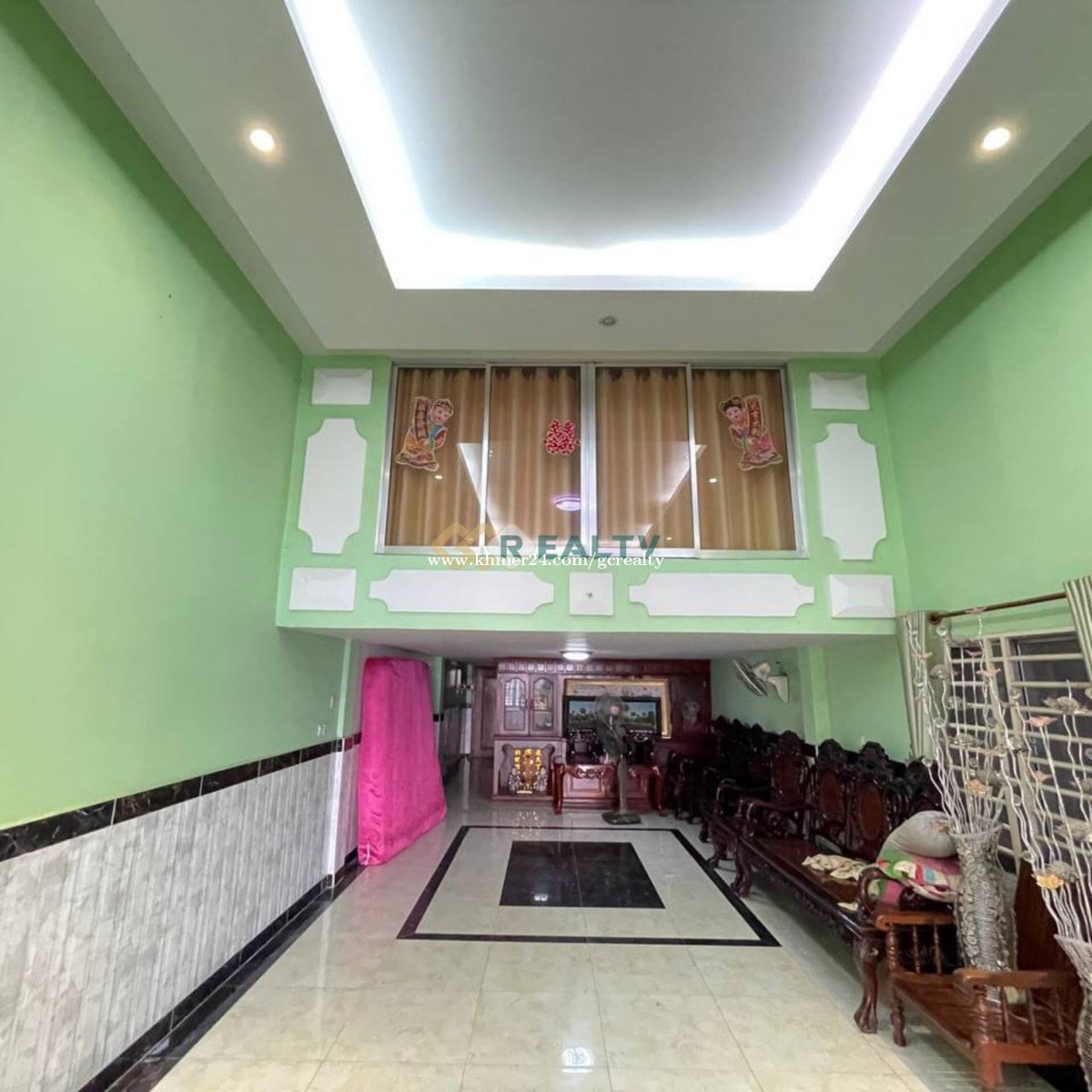 ផ្ទះអាជីវកម្ម សម្រាប់ជួល ទីតាងស្ថិតនៅ ទួលទំពូង