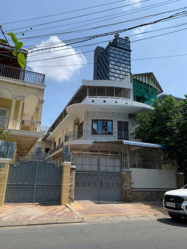 Villa for Rent, ផ្ទះវិឡាជួល ទីតាំងល្អងាយស្រួលក្នុងការបើកអាជីវកម្មផ្សេងៗ,Property code: VBRE00398