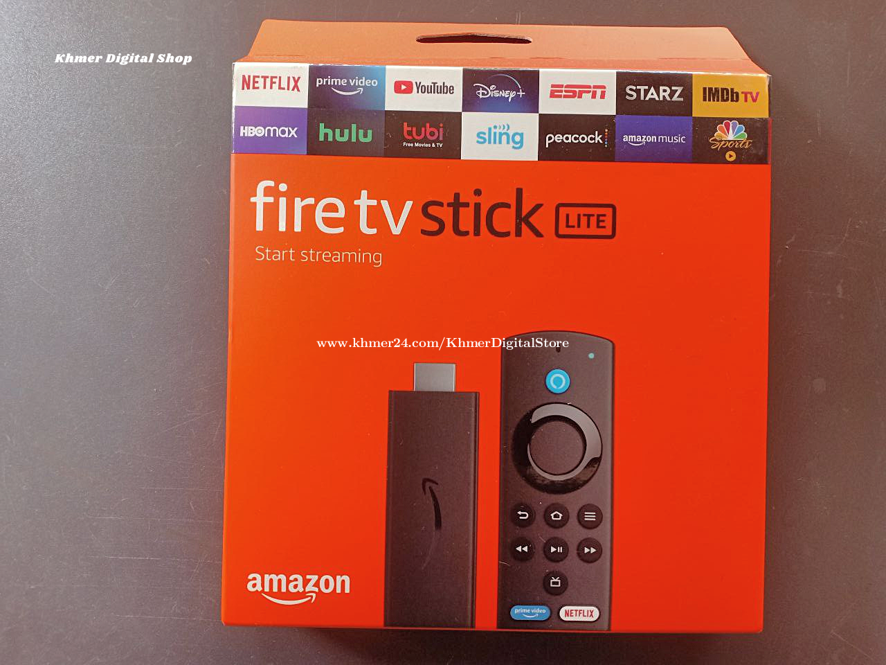Fire TV Stick Lite with Alexa Voice Remote Lite (no TV controls)