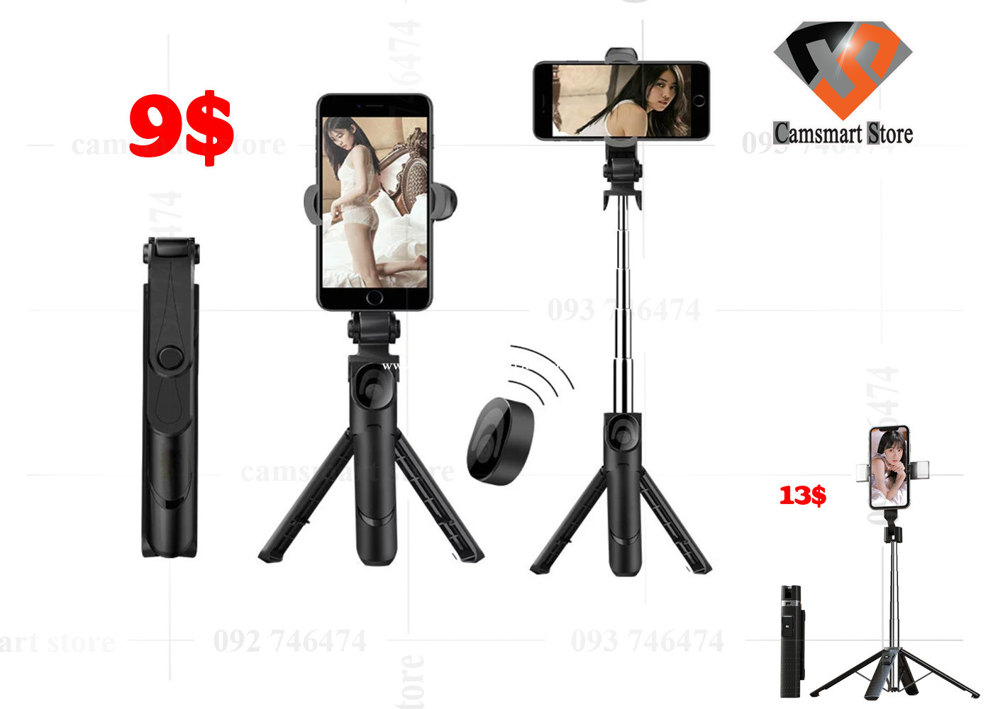 monopod tripod for phone