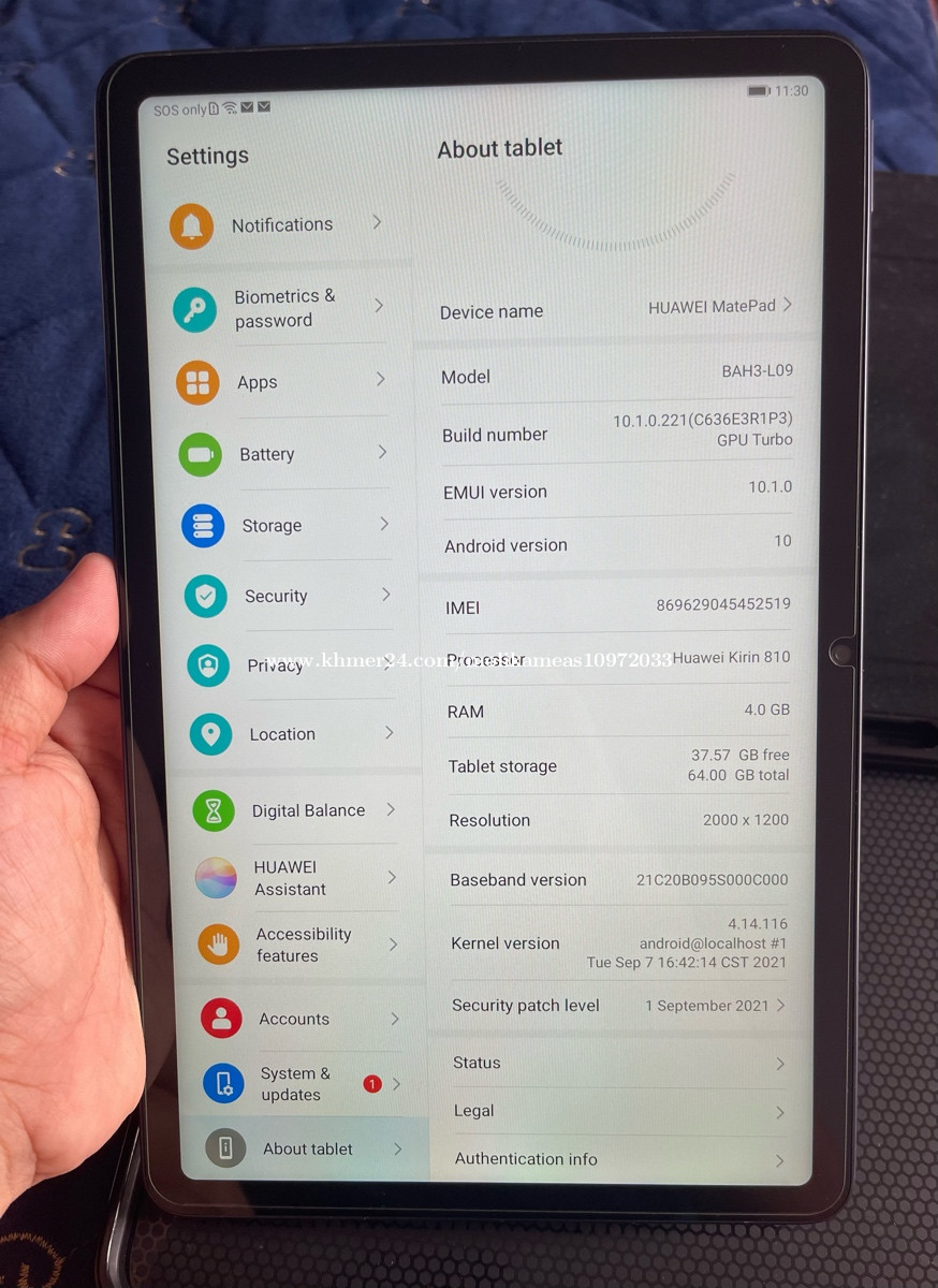 TABLET in Phnom Penh, Cambodia on