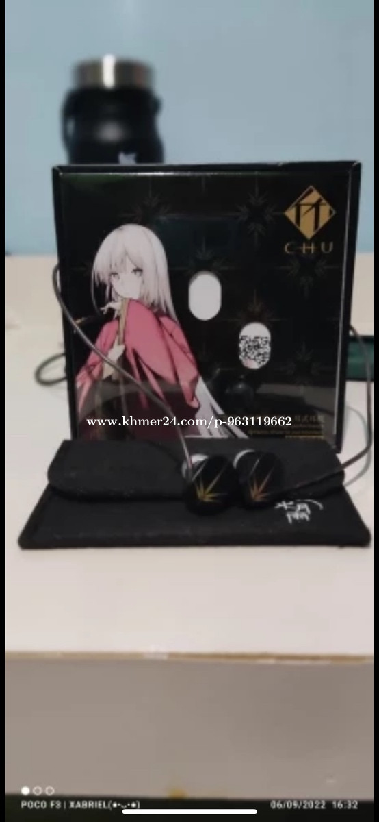 MoonDrop CHU Earphone Dynamic IEMs price $20.00 in Siem Reab, Krong ...