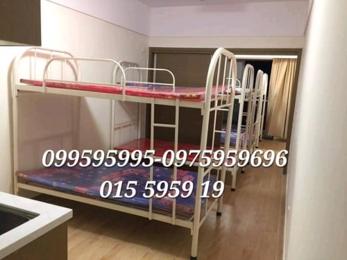 គ្រែ2ជាន់ជាមួយពូកស្នោរ 1,0ម ×2,0ម