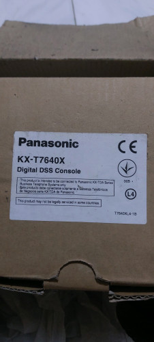 Panasonic main phone DSS and GSM card