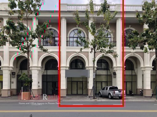 Borey Peng Huoth Beong Snor | 8 bedrooms shop house for rent in Phnom Penh| Good office space