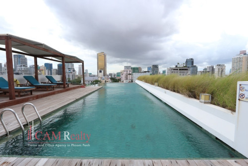 Luxurious 2 Bedroom Duplex Serviced Condo For Rent in Daun Penh