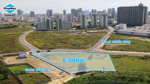 Development Land Near Aeon 2 For Sale/ ដីអភិវឌ្ឍន៍ ជិតអ៊ីអន២ សម្រាប់លក់