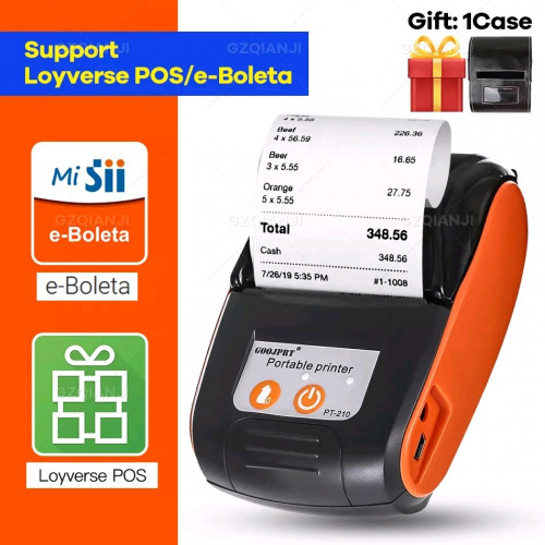 Superb Portable Mini 58mm Bluetooth Wireless Thermal Receipt Ticket Printer Mobile Phone Bill Machine Shop Printer for Store