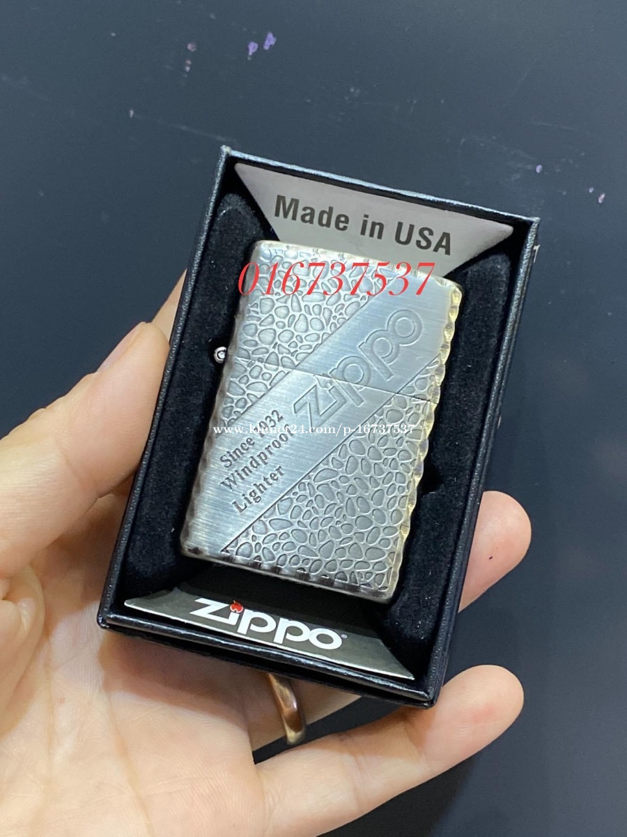 Zippo lighter in Phnom Penh, Cambodia on