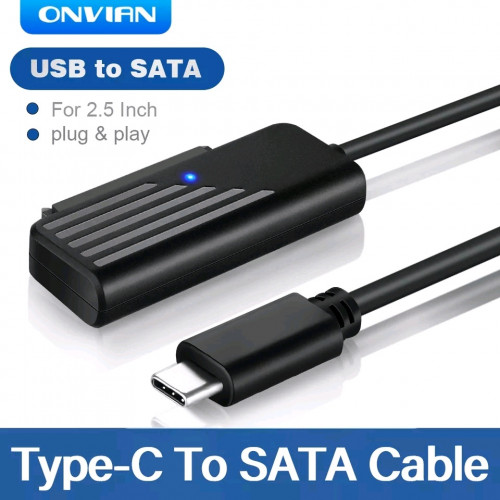 SATA to USB 3.0 Adapter Type C to SATA Cable 5Gbps High Speed Data