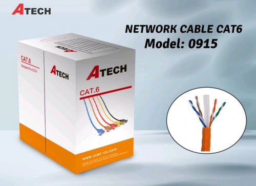 Atech Network Cable  Cat6 Model: 0915