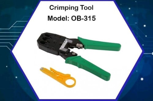 Criping tool ដង្កាប់កិបខ្សែ Network  OB-315