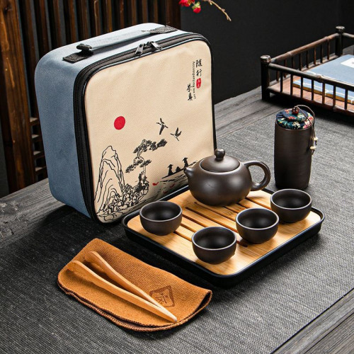Luxury portable travel tea pot