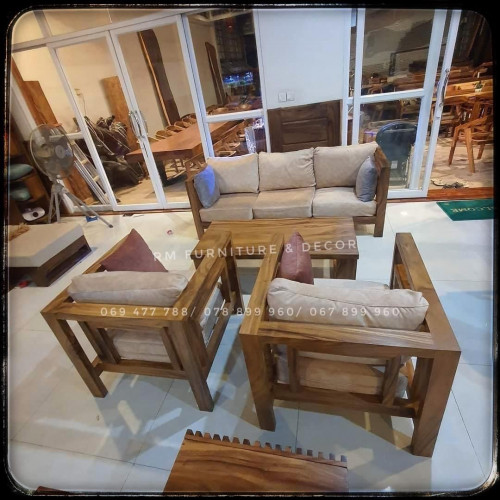 សាឡុង 520$ ចុះសល់ 480$