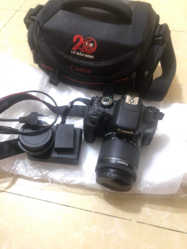 លក់ 750D Lens 18-55mm នៅស្អាត 98%