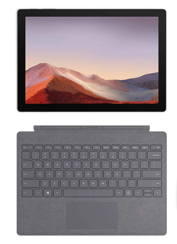 Surface Pro 7 Plus (98%) 128gb Ram 8gb with Keyboard