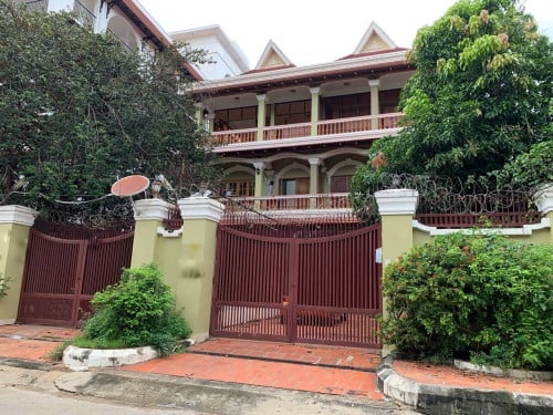 ផ្ទះវីឡាជួល ទីតាំងសង្កាត់ផ្សារដើមថ្កូវ,Villa for Rent,Phsar Dem Thkov,Property Code: VBRE00928