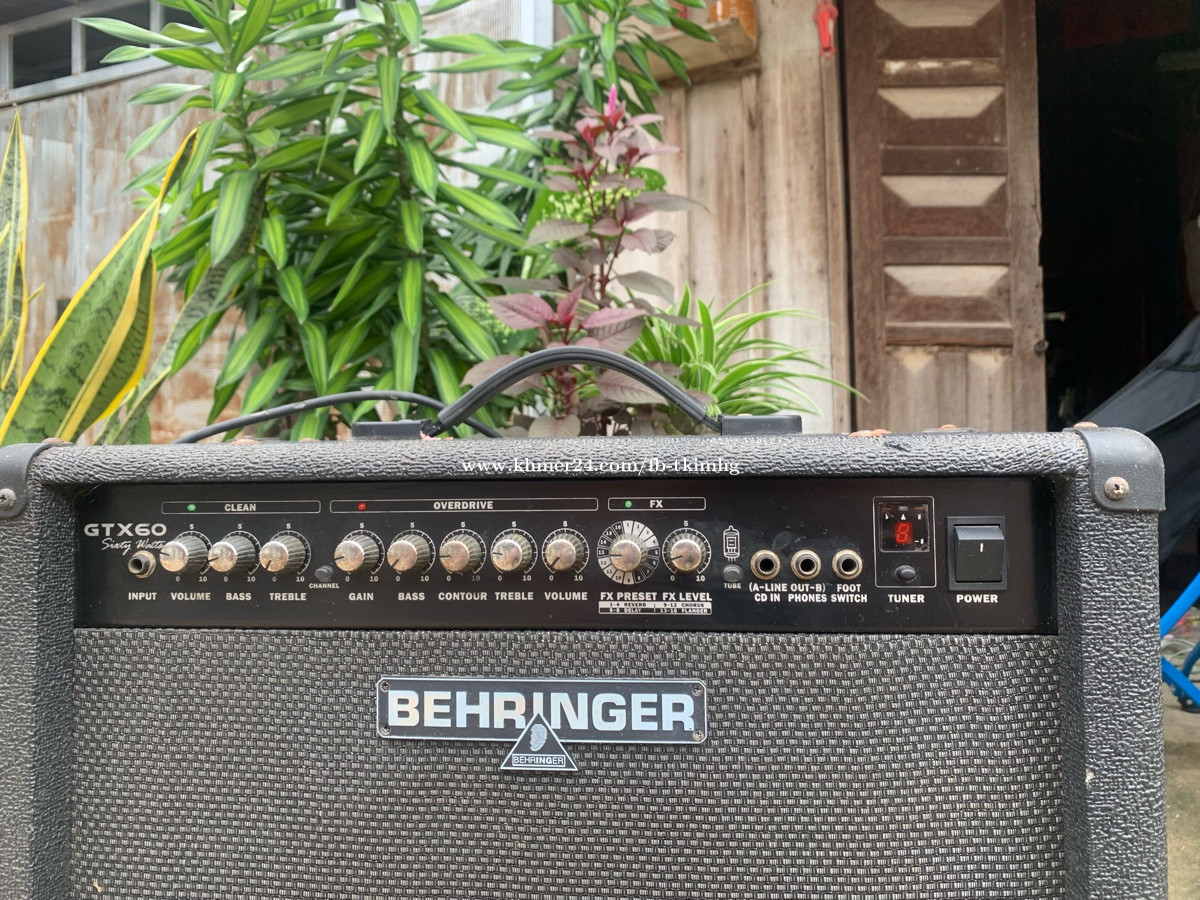 Behringer GTX60 amp guitar Price $180.00 in Phnom Penh, Cambodia T-Kim  Hêñg