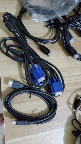 HDMI and VGA cable