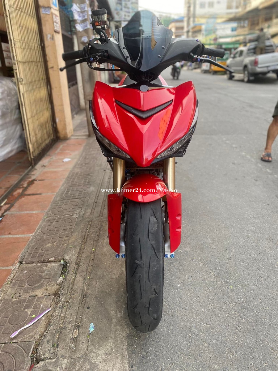 Yamaha exciter modified big wheels in Phnom Penh, Cambodia on