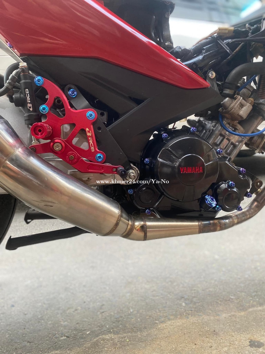 Yamaha exciter modified big wheels in Phnom Penh, Cambodia on