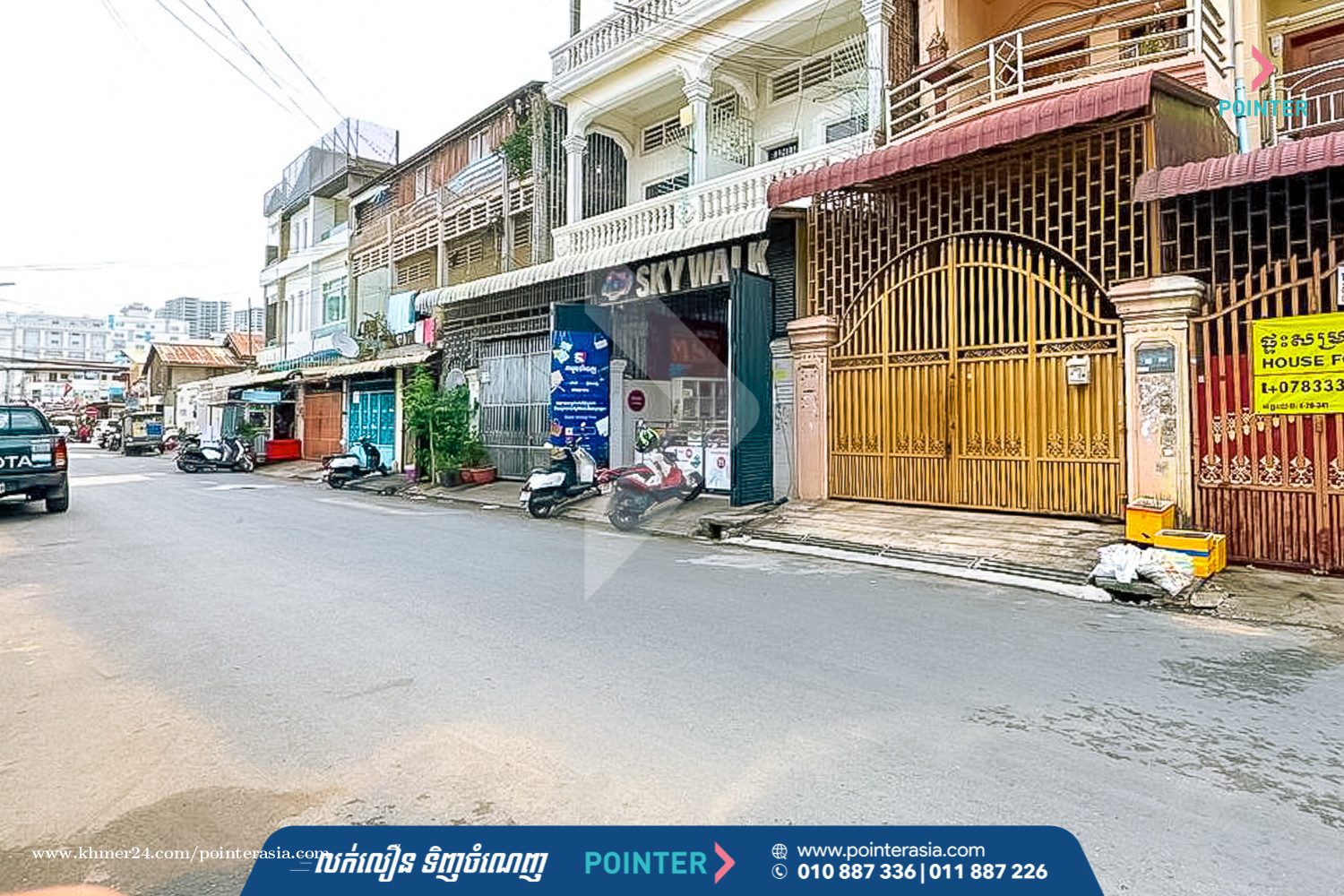 House for Sale Chamkar Mon, Phnom Penh Price 380000.00 in Tuol Svay