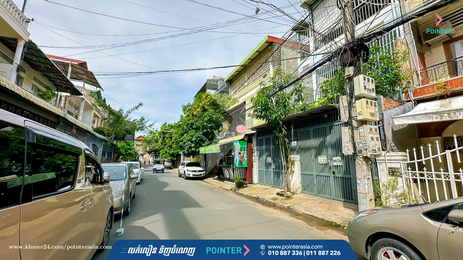 House for Sale Chamkar Mon, Phnom Penh in Tuol Svay Prey Muoy, Boeng