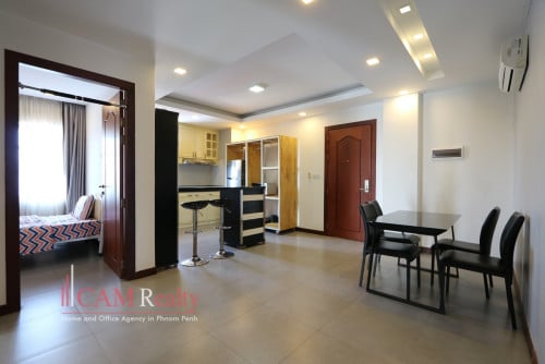 The modern beautiful 4 bedrooms apartment for rent in Tuol Kork – Phnom Penh.