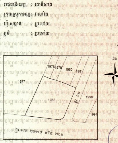 ដីផ្សារលក់បន្ទាន់