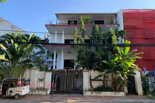 Daun Penh area| 10 bedrooms boutique hotel for rent| Swimming pool