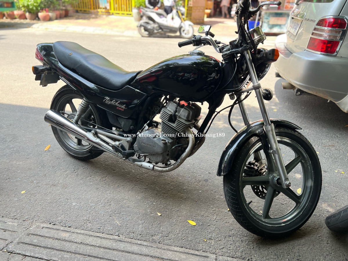 Honda Nighthawk 250cc 1999 in Phnom Penh, Cambodia on