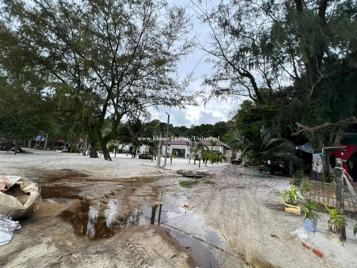 Land For Sale on the beach in Kaoh Rung, Krong Preah Sihanouk, Preah