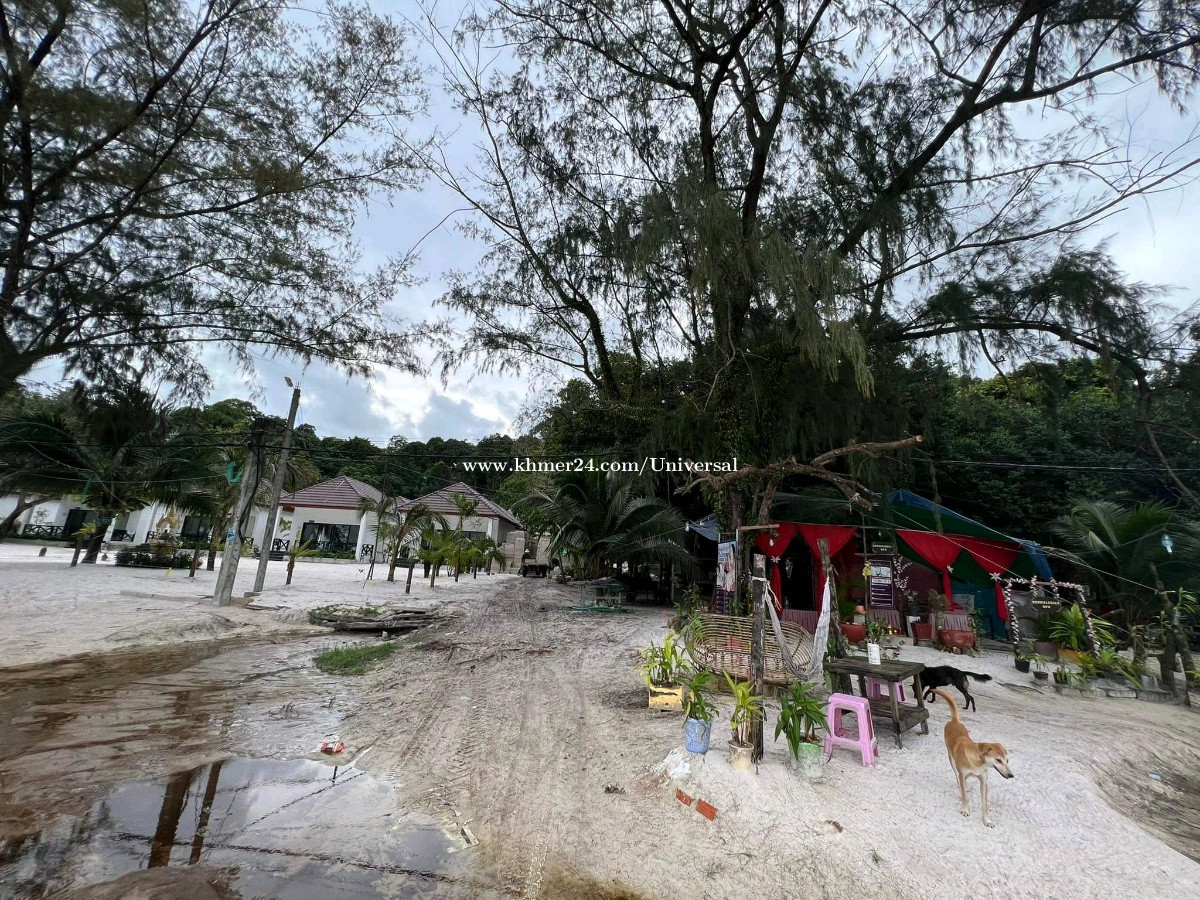 Land For Sale on the beach in Kaoh Rung, Krong Preah Sihanouk, Preah