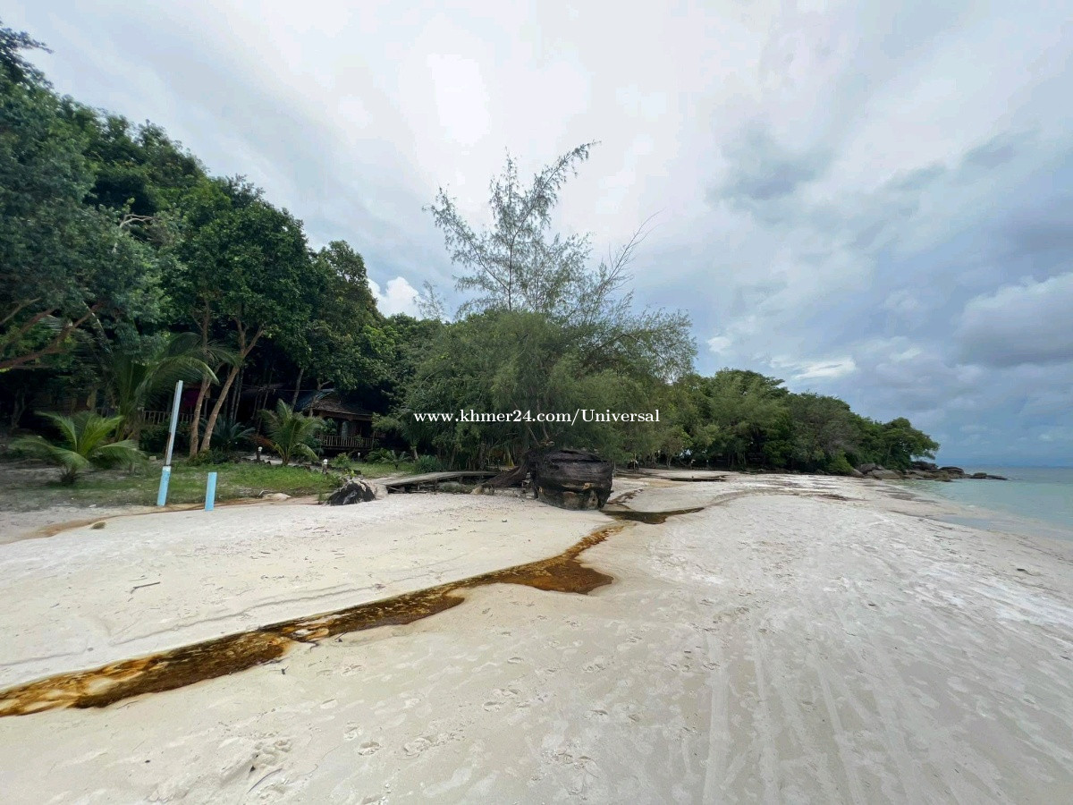 Land For Sale on the beach in Kaoh Rung, Krong Preah Sihanouk, Preah