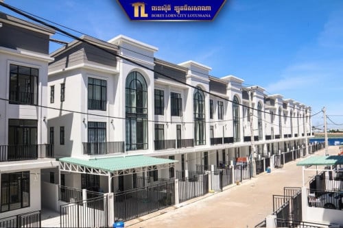 ផ្ទះជួល បុរីលនស៊ីធី ផ្លូវជាតិលេខ3 ( រង្វង់មូលចោមចៅ)