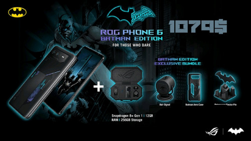 ROG 6 Bat Man Edition 12/256 New 100% 1079$