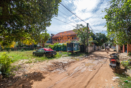 ដីលក់នៅស្វាយដង្គុំ,​ ចុះពីផ្លូវធំប្រហែល 200ម៉ែត្រ-ក្រុងសៀមរាប/Land for Sale in Krong Siem Reap