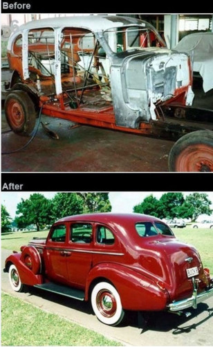 We produce high-quality restoration of exclusive cars