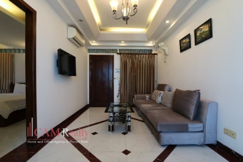 Boeng Trabaek area| 1 bedroom apartment for rent in Phnom Penh