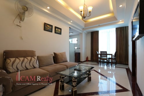 Boeng Trabaek area| 1 bedroom apartment for rent in Phnom Penh