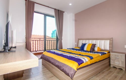 BKK3 area | Newly apartment 1 beds with elevator for rent nearby Toul Sleng