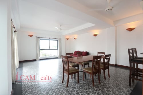 Western style 3 bedrooms apartment for rent in Tonle Bassac, Phnom Penh