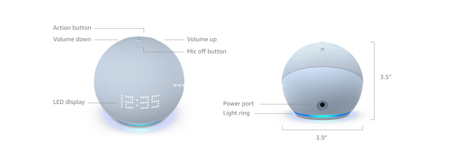 Official: All-New Echo Dot (5th Gen, 2022 release) Smart speaker  with Alexa