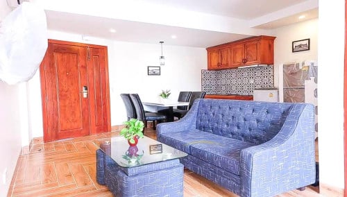 BKK3 area | Clean & Service apartment 1 bedrooms with elevator for rent near Toul Sleng