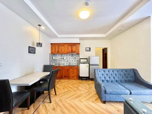 BKK3 area | Service apartment two bedrooms with lift for rent nearby Toul Selng Museum, BKK1