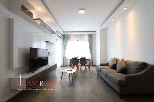 Modern style 1 bedroom serviced apartment for rent in Daun Penh area – Phnom Penh.