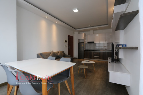 Modern style 1 bedroom serviced apartment for rent in Daun Penh area – Phnom Penh.