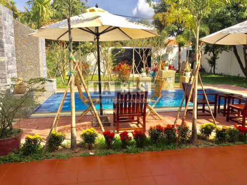 Private Villa 4 Bedroom With Swimming Pool For Rent In Siem Reap-Svay Dangkum